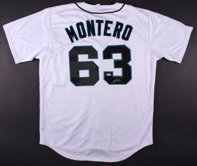 Jesus Montero Signed Seattle Mariners Jersey (PSA Hologram) - Image 1 of 4