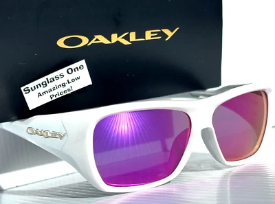NUEVAS Gafas de Sol Oakley CHAMINADE Blanco Perla POLARIZADAS Galaxy Magenta Lente 9492 Foto 1 de 4