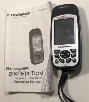 Lowrance iFinder Expedition C GPS & WAAS  Receiver PARTS OR REPAIR ONLY - Image 1 of 4