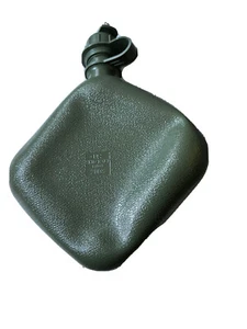 US Military 2 QUART COLLAPSABLE Water CANTEEN BLADDER Black w/ Flat Cap 2QT - Picture 1 of 2