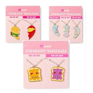 Target Bullseye Playground Necklace Set Best Friends 3 Styles You Choose - Picture 1 of 10