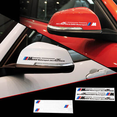 ADESIVI AC Schnitzer M SPECCHIETTI Auto 3 Stickers Motorsport Sport BMW • 9.99€