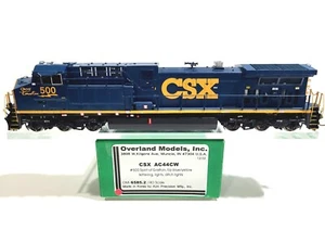 Overland OMI CSX GE AC44CW CSX Spirit of Grafton #500 HO Brass Model #6585.2 - Picture 1 of 14