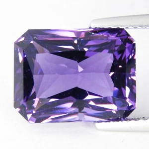 7.20Cts Dazzling Natural Purple Amethyst 12.6x9.6x8.4mm Radiant Cut Gemstone - Picture 1 of 4