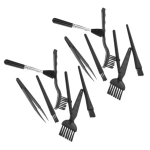 Lot de 2 petites brosses de nettoyage portables antistatiques pour clavier - Afbeelding 1 van 12