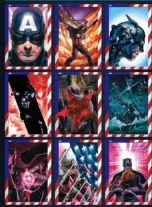 Marvel Collect 2020 SR Captain America July 4th Collection Alex Ross Covers Set - Picture 1 of 3