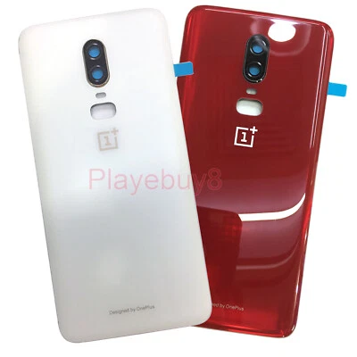 New Housing Rear Glass Battery Back Cover Adhesive For Oneplus 6 A6000 A6003 - Image 1 of 2