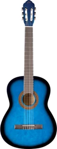 GUITARE CLASSIQUE 4/4 EKO BLUE BURST CS10-BLU - STOCK B - Picture 1 of 10