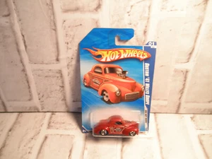 2010 HOT WHEELS CUSTOM '41 WILLYS COUPE (#01/10..HW GARAGE 10) FREE USA SHIP - Picture 1 of 19