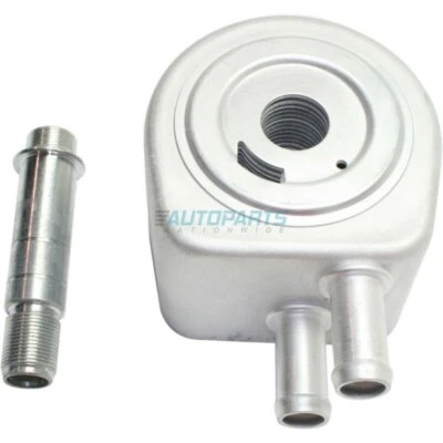 New Engine Oil Cooler Aluminum 1998-2009 Fits Ford F-250 Super Duty FO4000100 - Image 1 of 4