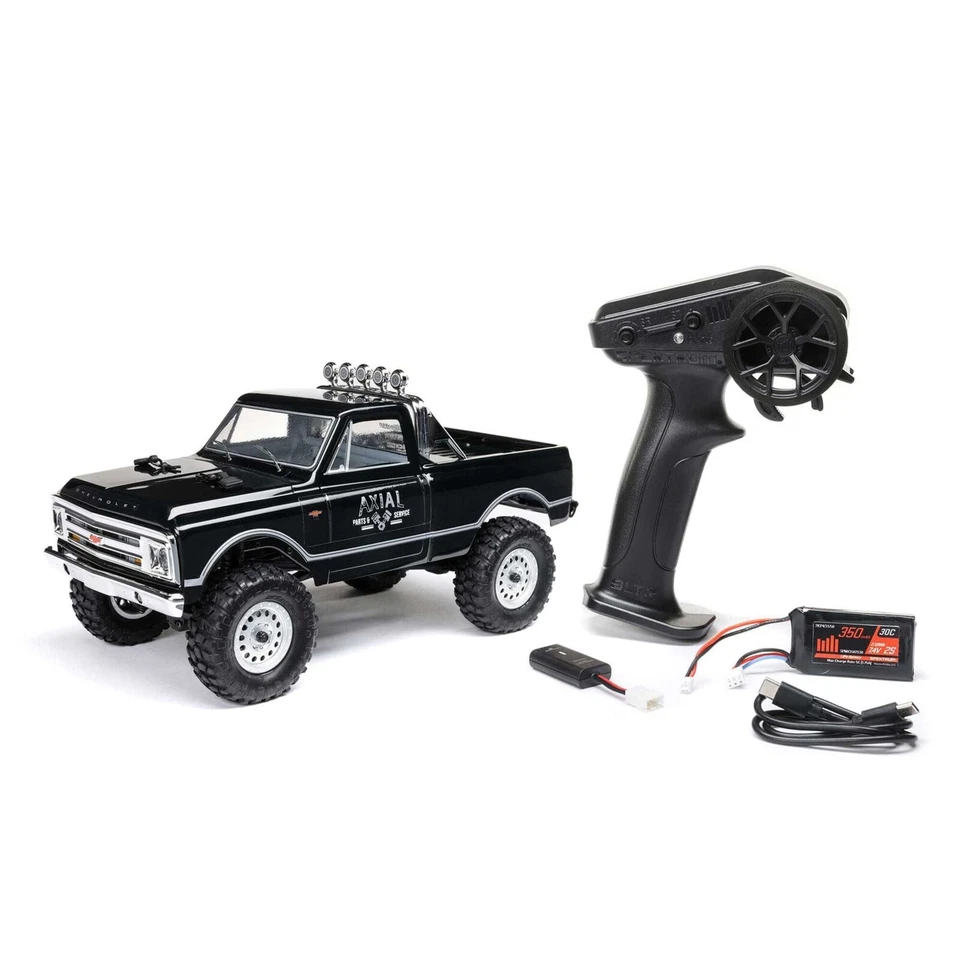 Axial Crawler SCX24 1967 Chevrolet C10 V2 1 24 RTR Schwarz AXI00001V2T4