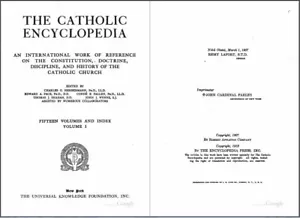 The Catholic Encyclopedia 1907 (Complete 15 Volume Set + Index on a USB) - Picture 1 of 5