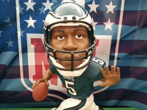 DONOVAN McNABB PHILADELPHIA EAGLES Game Breaker Upper Deck Collectible Figure Cover