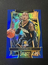 2016-17 Panini Select Monta Ellis Blue Prizm /299