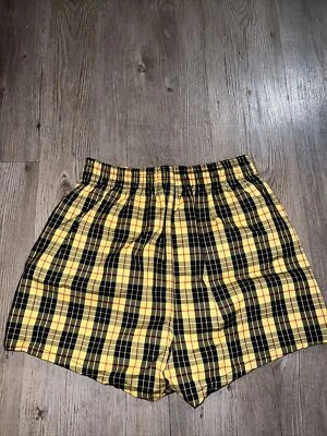 Vintage 60’s Surf Swim Trunks Shorts Mens Size Small Made In California plaid - Image 1 of 4