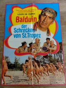 Kinoplakat BALDUIN DER SCHRECKEN VON ST. TROPEZ Louis de Funes 1975 - Picture 1 of 1