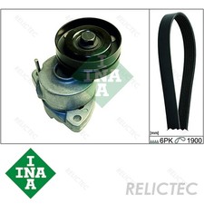 V-Ribbed Belt Set Opel Vauxhall Daewoo:VECTRA A,ASTRA F,CAVALIER Mk III 3,B