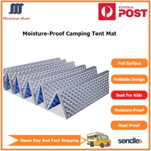 Ultralight Foil Tent Mat Cold Moisture Proof Foldable Pads For Camping Sleeping - Picture 1 of 9
