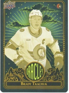 24-25 2024-25 UD Extended Brady Tkachuk ORACLE #O-7 Senators - Imagen 1 de 1
