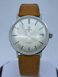 Vintage Omega Geneve Ref: 136.019 Wind Up Cal. 613 Stainless Steel 33.5mm Watch - Picture 1 of 10