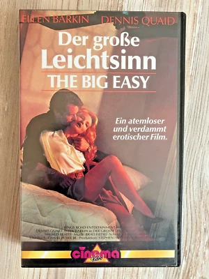 Der große Leichtsinn - The Big Easy, Erotik-Thriller mit Dennis Quaid, VHS - Bild 1 von 4