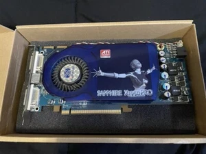 Sapphire ATI X1950 Pro 512MB GDDR3 PCIe x16 S-Video Dual DVI Graphics Video Card - Picture 1 of 4