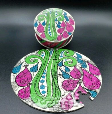 1968 Springbok Mini Thingie Puzzle "Lady Celery" by Sandy Miller 7" PZL 9002 - Image 1 of 4