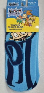 Rugrats Hausschuhe Socken Kleinkind Vintage Blau  - Bild 1 von 4