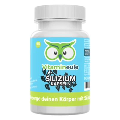 Silizium Kapseln - 100 mg natürliches Silizium aus Bambusextrakt - Vitamineule - Bild 1 von 4