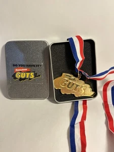 2020 Nickelodeon Guts Gold Medal Prize Real Replica from a Nick Box Tin Boxed - Bild 1 von 6