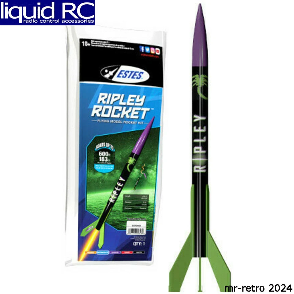 Estes 0653 Ripley Rocket Model Rocket Kit Foto 1 de 1
