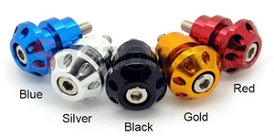 [SASA] Racing Style 8mm M8 CNC Billet Swingarm Stand Spools Slider - Picture 1 of 6