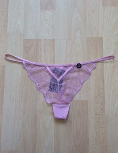 Hunkemöller Damen Tanga Slip rosa Größe XL Spitze - Bild 1 von 6