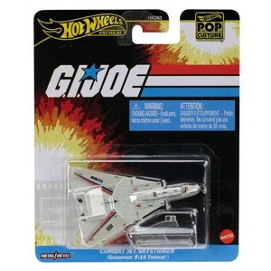 G.I. JOE Modellino Aereo COMBAT JET SKYSTIKER 8cm Hot Wheels JBL77 - Foto 1 di 5