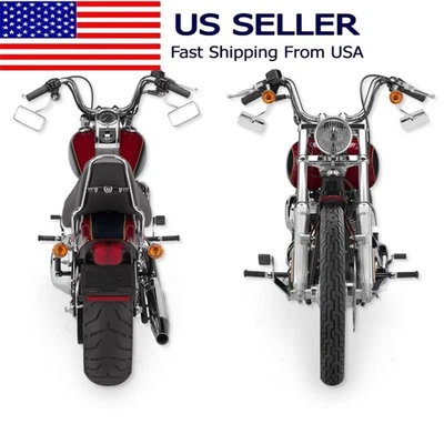 Espejos retrovisores rectangulares para Honda Grom 125/Magna 700/Sadow 500 700 1100 Foto 1 de 4