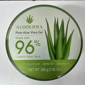 Gel de Aloe Vera Orgánico para Rostro y Cuerpo, 96% Gel de Aloe Puro, Sellado, Nuevo - Imagen 1 de 5