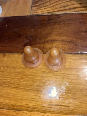 Mamilos antigos para mamadeira - Imagem 1 de 2