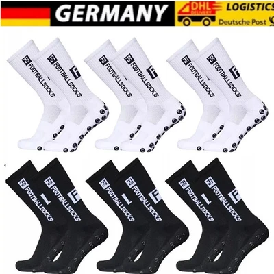 3-8 Paar FS Football Socks Anti-Rutsch Grip Socken Größe 38-46 Sportsocken NEU! - Bild 1 von 4
