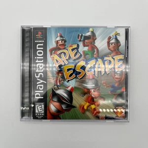 Ape Escape Sony PlayStation 1 PS1 komplett CIB mit Handbuch Black Label getestet - Bild 1 von 5
