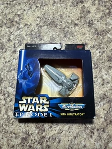 Star Wars Micro Máquinas Episodio I SITH INFILTRATOR Nave 1999 Galoob 66580 - Imagen 1 de 6