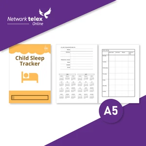 KINDERSCHLAFTRACKER BUCH A5 - Bild 1 von 4