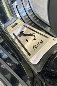 GEPÄCKTRÄGER DURCHSTIEG BODENPLATTE FÜR VESPA GTS  Modell "Italia" EDELSTAHL neu - Bild 1 von 3