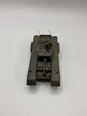 Unimax 1/48 Churchill IV British WWII Tank Model Built Painted w/ Commander - Image 1 of 4