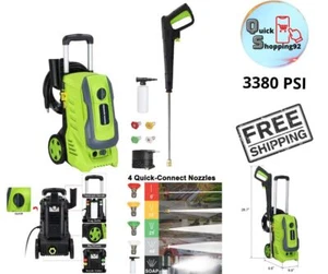 Hidrolavadora De Alta Presión Hidrojet Electrico 3380 PSI, Con 4 Boquillas 1800W - Picture 1 of 12