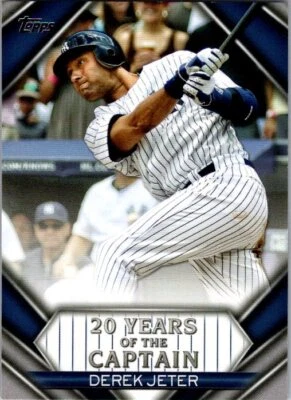 2020 Topps Update #YOC-11 Derek Jeter 20 Years of The Captain - Image 1 of 2