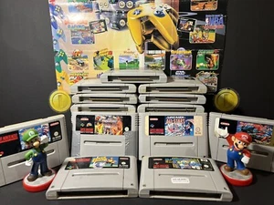 SUPER NINTENDO || DIE BESTEN SPIELE ZUM SCHNÄPPCHENPREIS || B-ZUSTAND - Bild 1 von 4