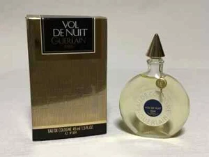 Vintage Guerlain Perfume Vol de Nuit Night Flight Eau de Cologne 50ml Japan - Picture 1 of 5