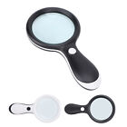 Handheld Reading Magnifying Glass Led Magnifying Glass 10 Times 88Mm For Rea Now