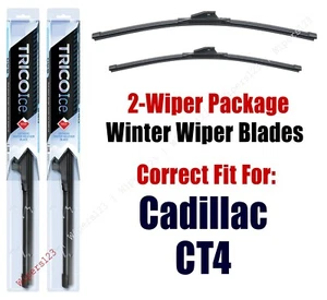 WINTER Wipers 2pk Super-Premium fit 2020 Cadillac CT4 35220/180 - Picture 1 of 1