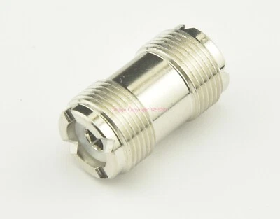 Premium Quality UHF SO-239 Barrel Coupler Double Female Connector Adapter - Image 1 of 4